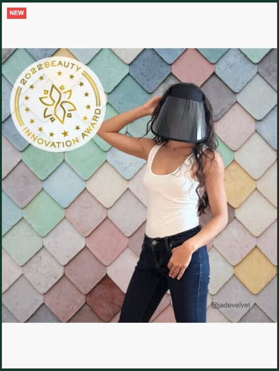 Adjustable UV Blocking Visor Shield UPF 50+ Unisex